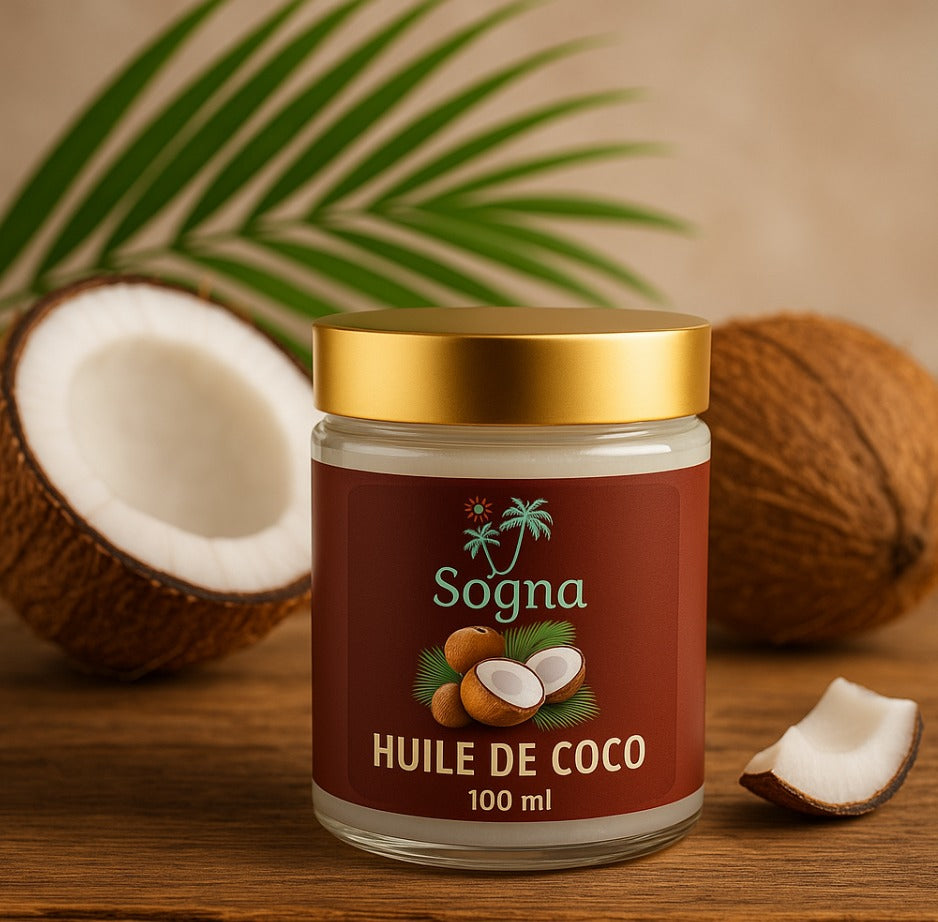 La trinité : Huile de coco 100% naturel