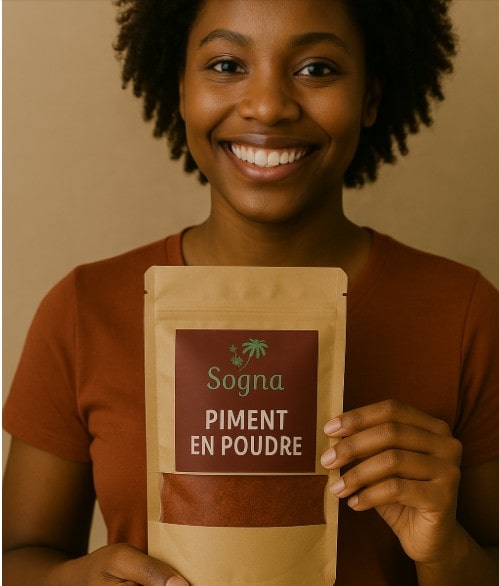 La trinité : piment en poudre